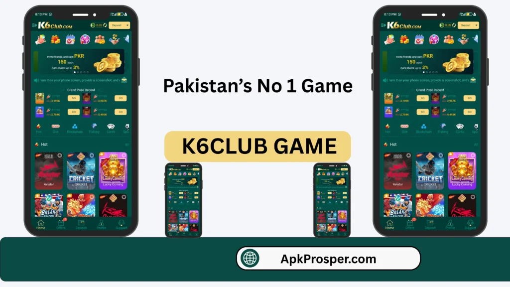 K6CLUB game